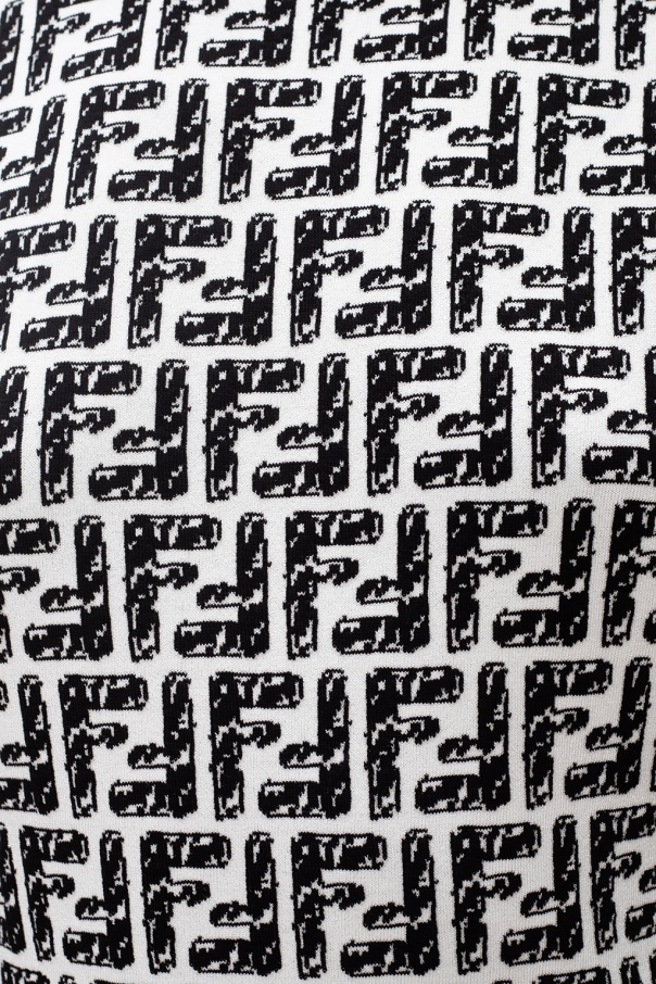 FENDI ショートドレス ドレス ファブリック ベージュ | Fendi